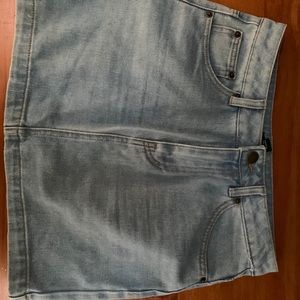 Juniors Jean Skirt size M
